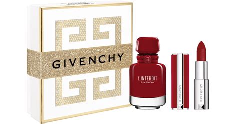 givenchy l'interdit rouge geschenkset|Givenchy interdit rouge ultime.